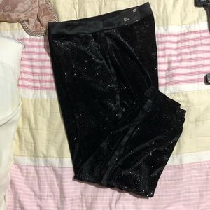 NWT GLITTER TUXEDO PANTS